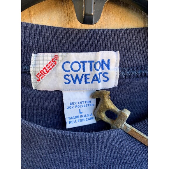 Vintage 90s Scabs Place Prescott Wisconsin sweatshirt with embroidered design L - Picture 3 of 6